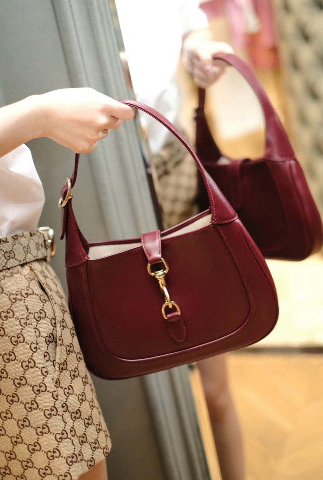 Gucci Jackie 1961 Mini Bag – Premium Quality Luxury Inspired Shoulder Handbag for Women