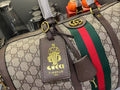 Gucci GG Supreme Travel Duffel Bag – Premium Quality Luxury Inspired Weekender Bag