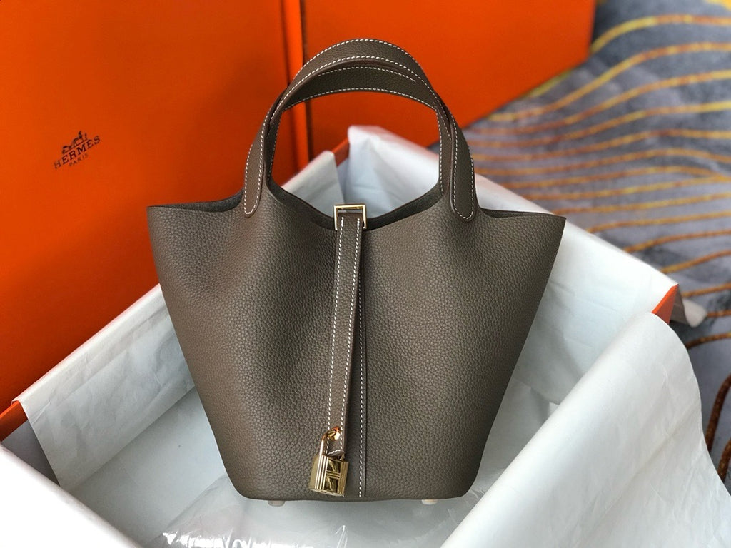 Hermès Picotin Lock Bag – Luxury Leather Bucket Bag