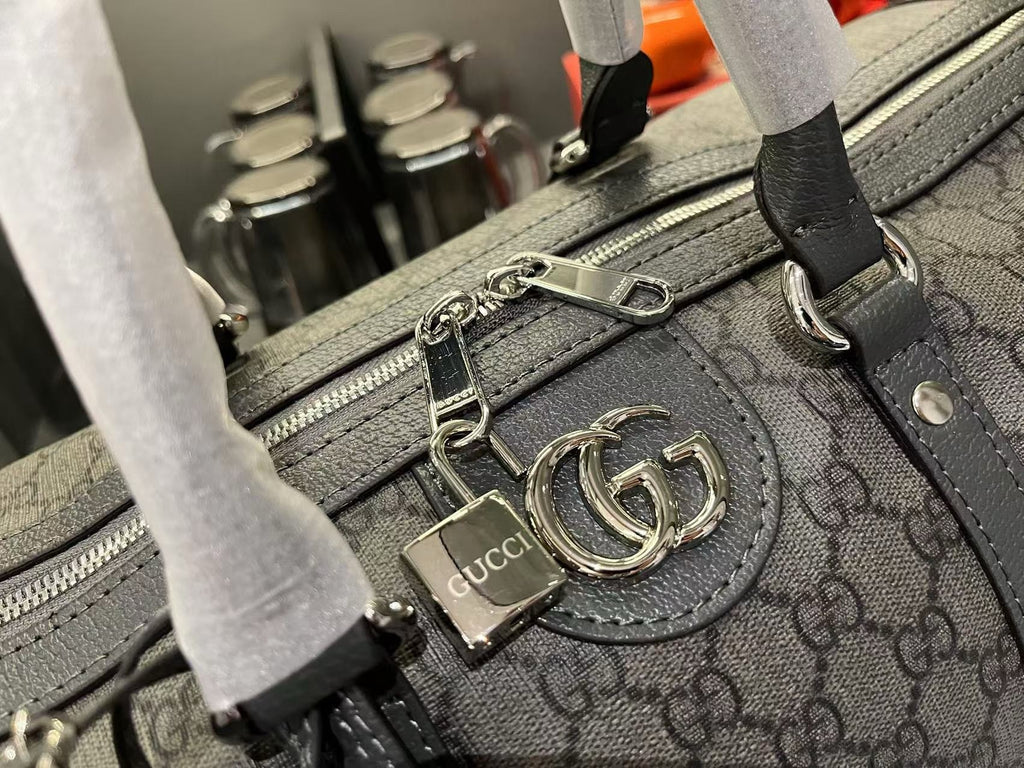 Gucci GG Supreme Travel Duffel Bag – Premium Quality Luxury Inspired Weekender Bag
