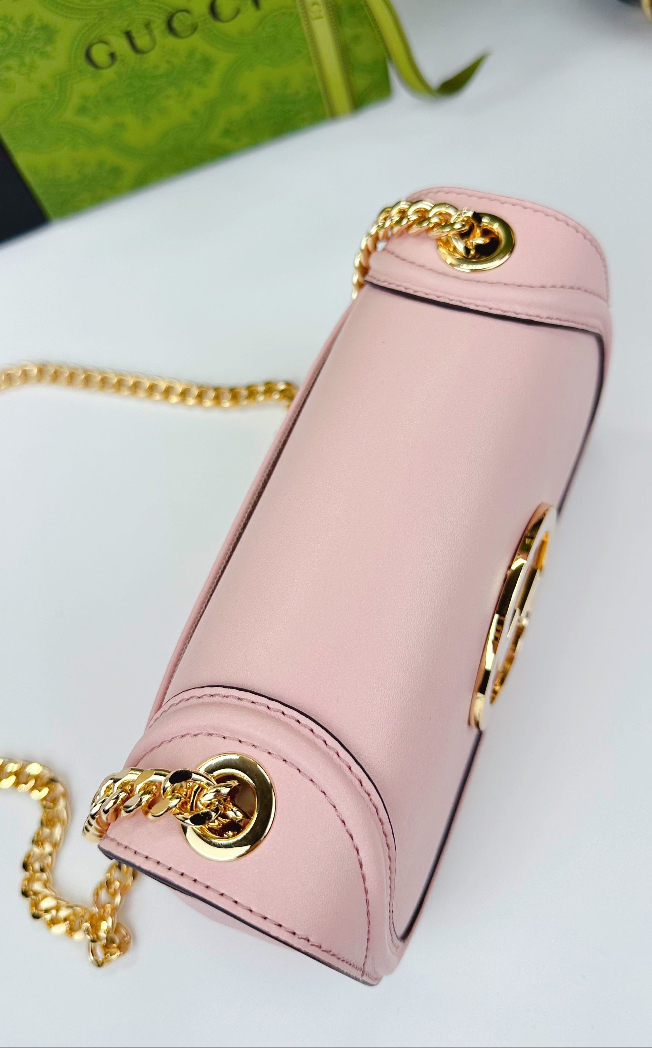 Gucci Blondie Shoulder Bag – Luxury Inspired Round GG Logo Handbag for Women