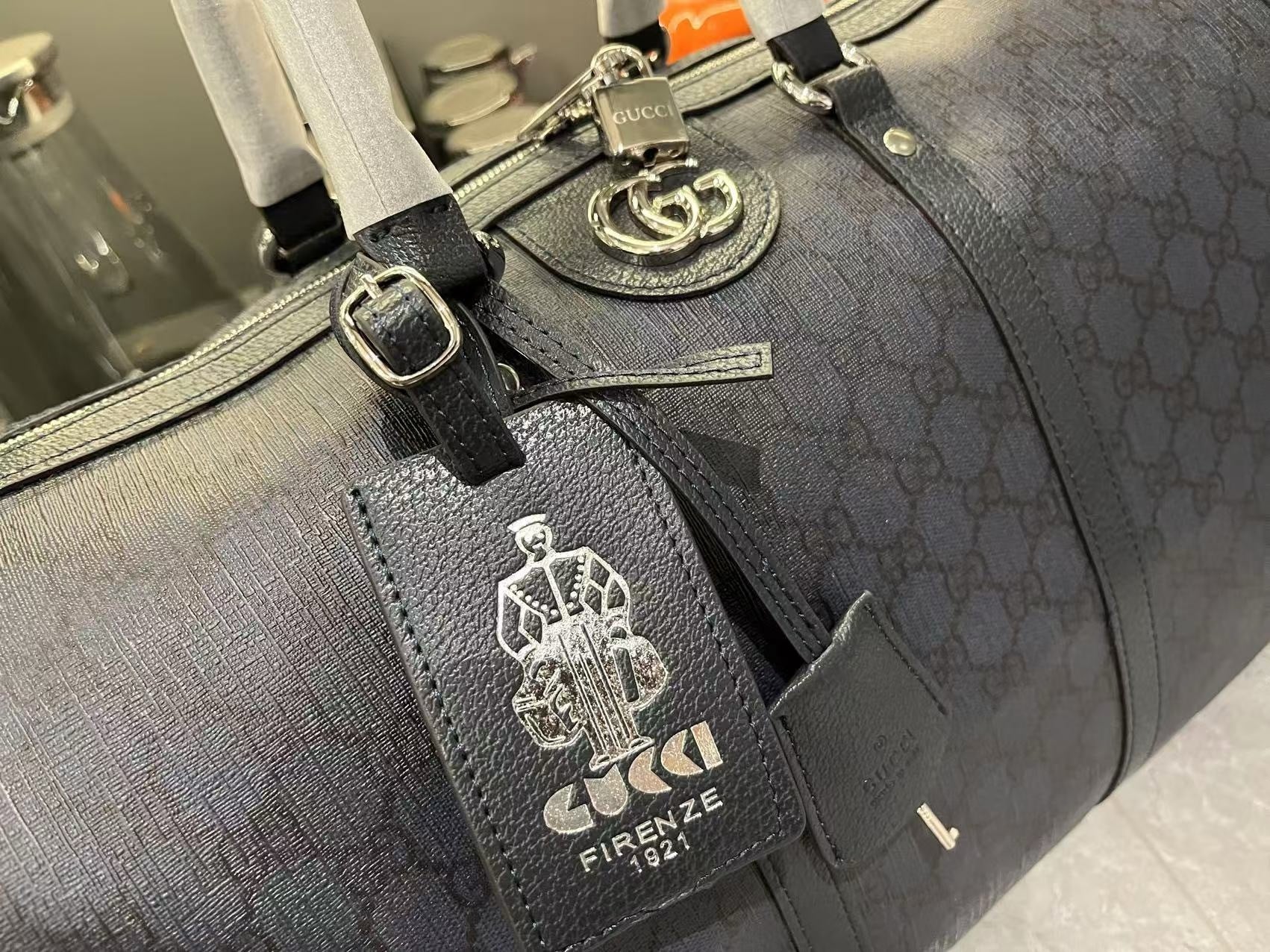 Gucci GG Supreme Travel Duffel Bag – Premium Quality Luxury Inspired Weekender Bag