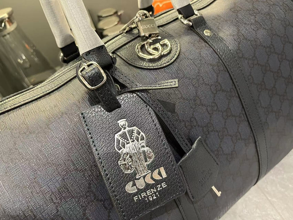 Gucci GG Supreme Travel Duffel Bag – Premium Quality Luxury Inspired Weekender Bag