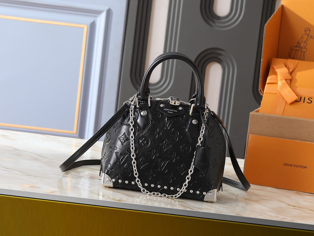 Louis Vuitton Alma BB Monogram Canvas Handbag – Luxury Crossbody Bag