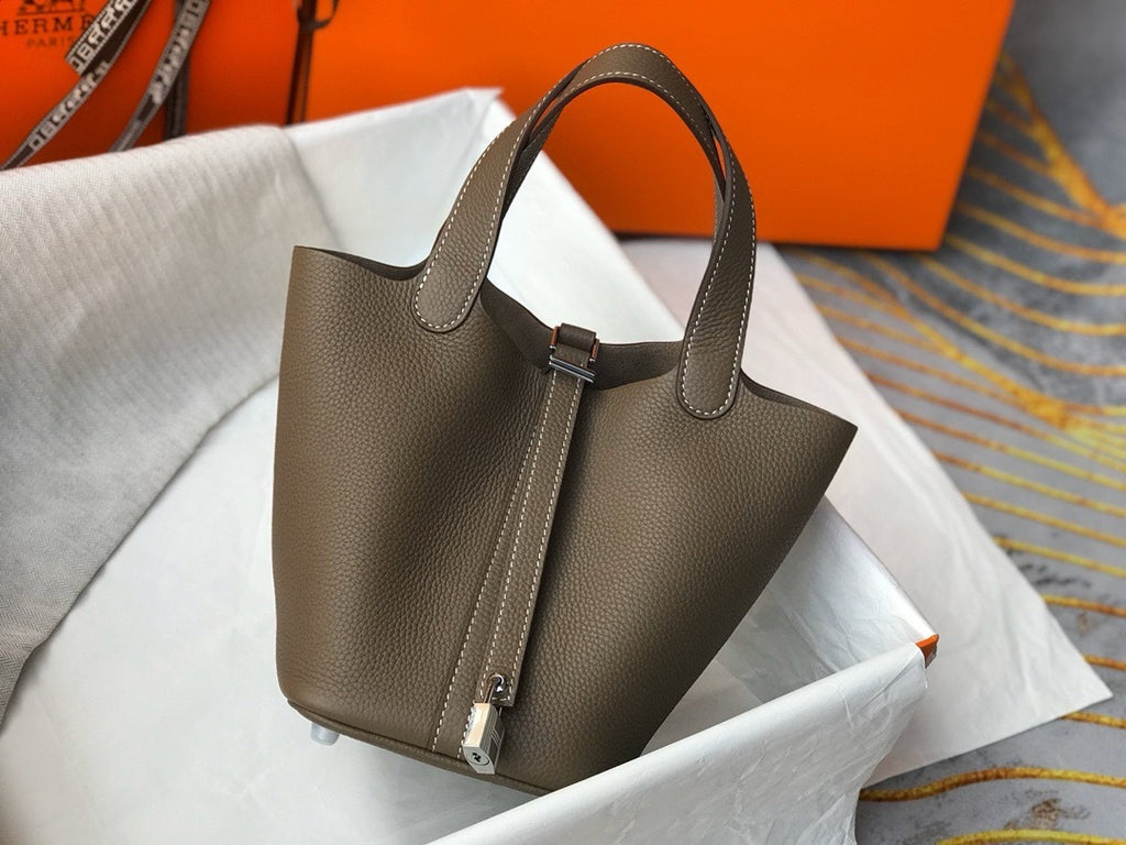 Hermès Picotin Lock Bag – Luxury Leather Bucket Bag