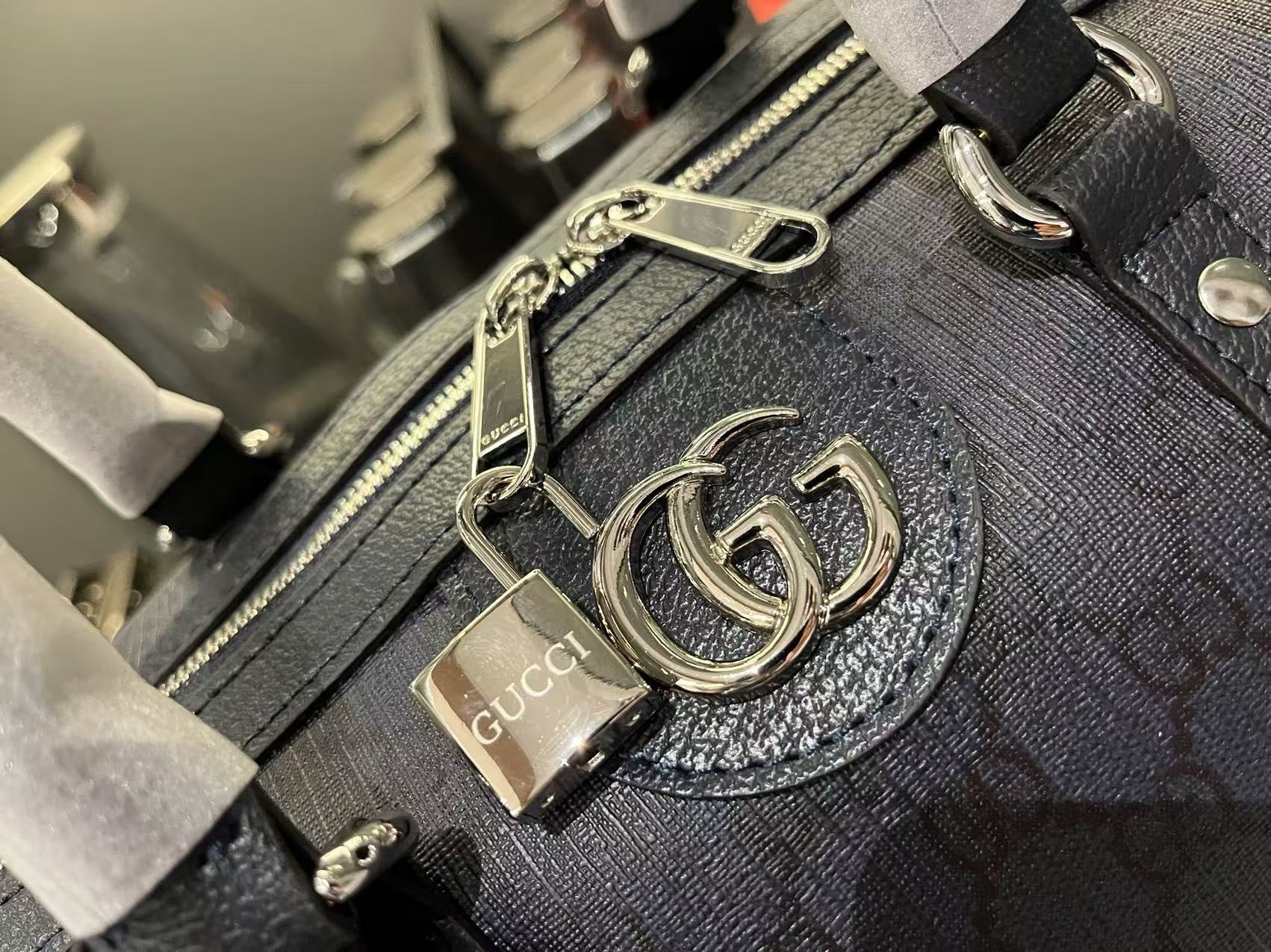Gucci GG Supreme Travel Duffel Bag – Premium Quality Luxury Inspired Weekender Bag