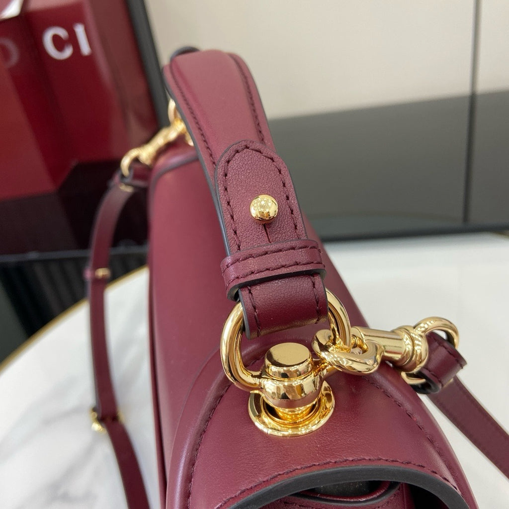 Gucci Bamboo 1947 Handbag – Luxury Inspired Bamboo Handle Top Handle Bag for Women
