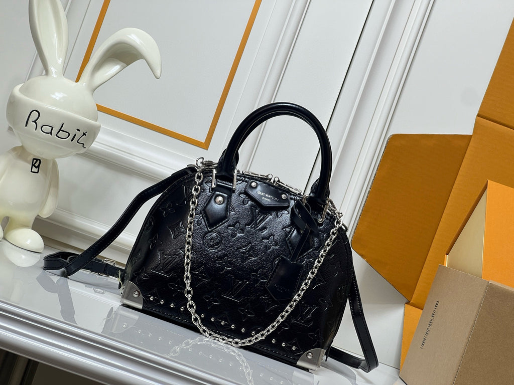 Louis Vuitton Alma BB Monogram Canvas Handbag – Luxury Crossbody Bag