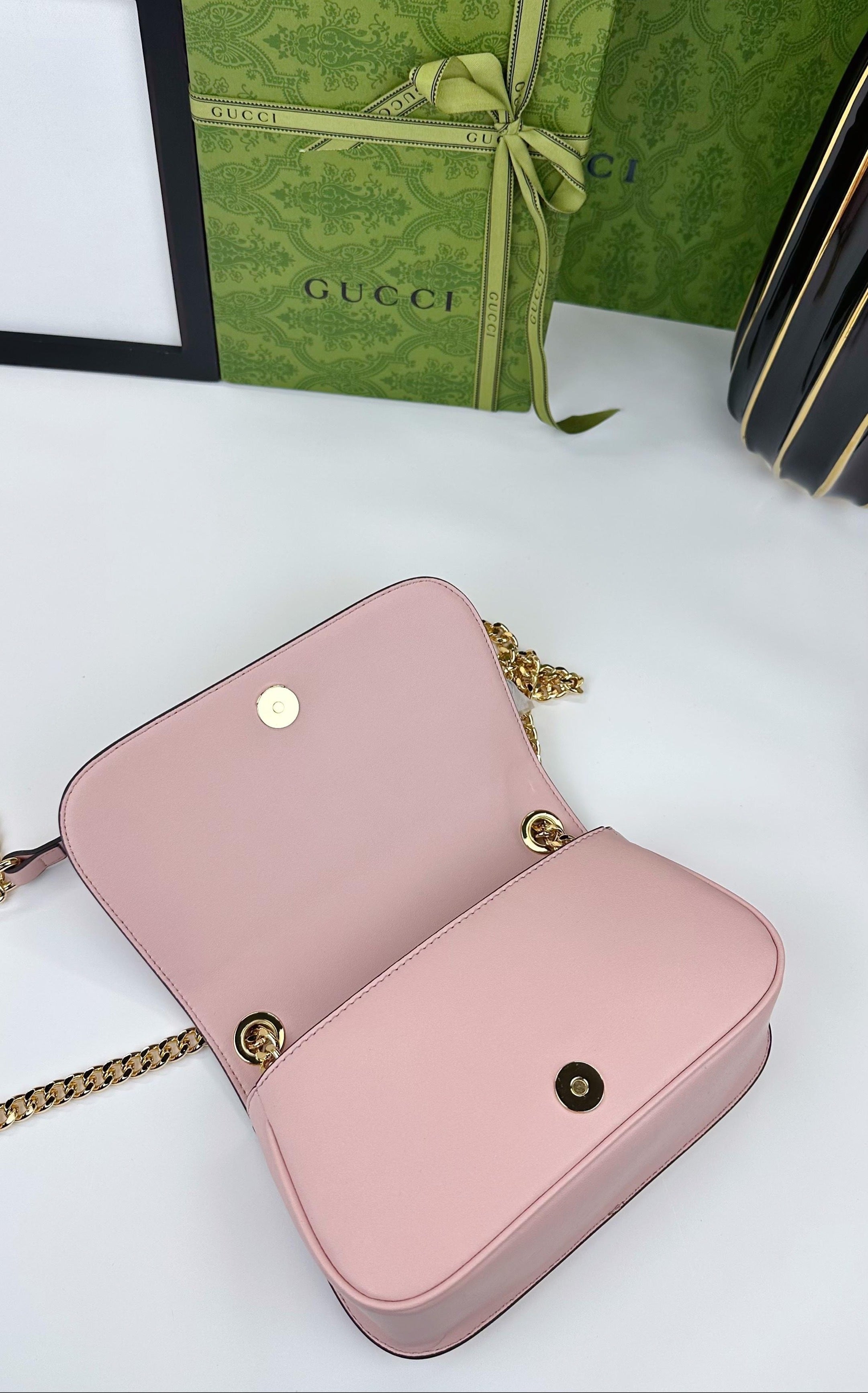 Gucci Blondie Shoulder Bag – Luxury Inspired Round GG Logo Handbag for Women