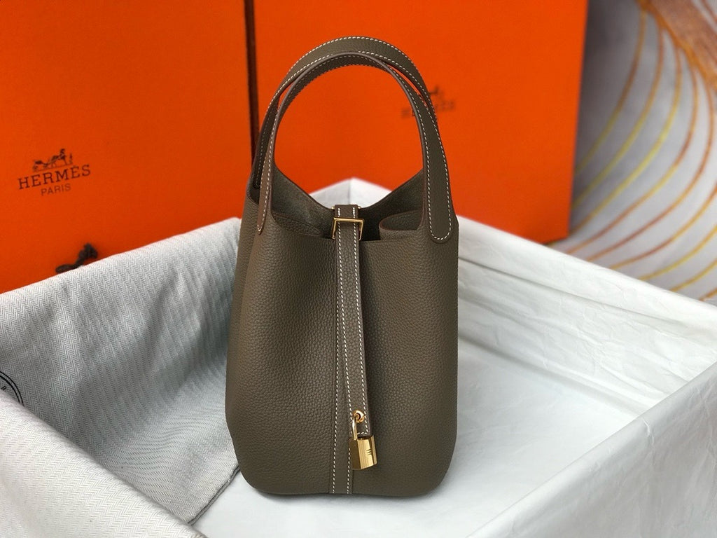 Hermès Picotin Lock Bag – Luxury Leather Bucket Bag