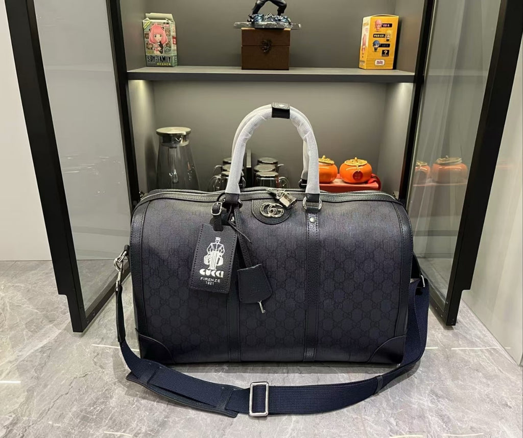 Gucci GG Supreme Travel Duffel Bag – Premium Quality Luxury Inspired Weekender Bag