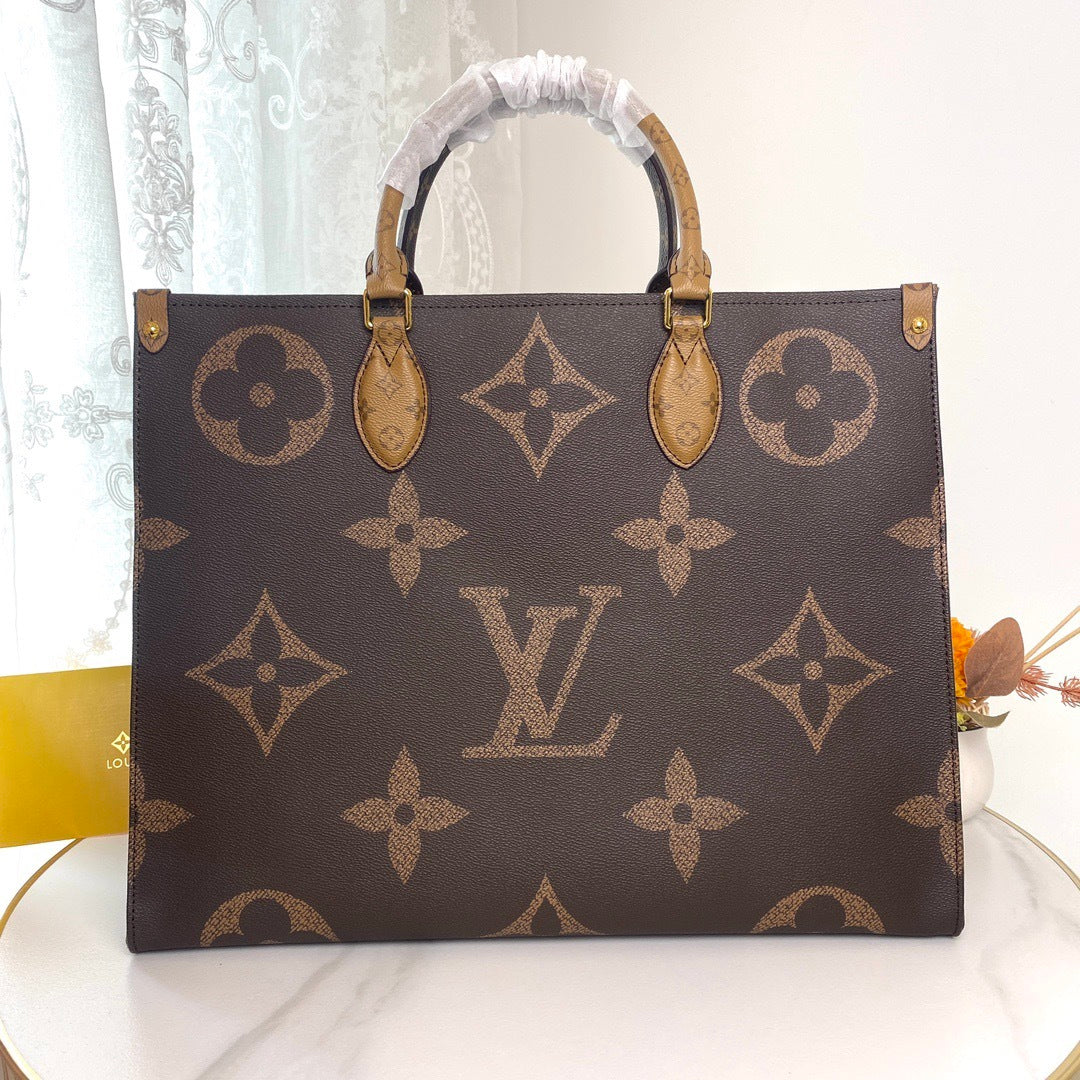 Louis Vuitton OnTheGo MM Monogram Canvas Tote Bag – Authentic Luxury Handbag