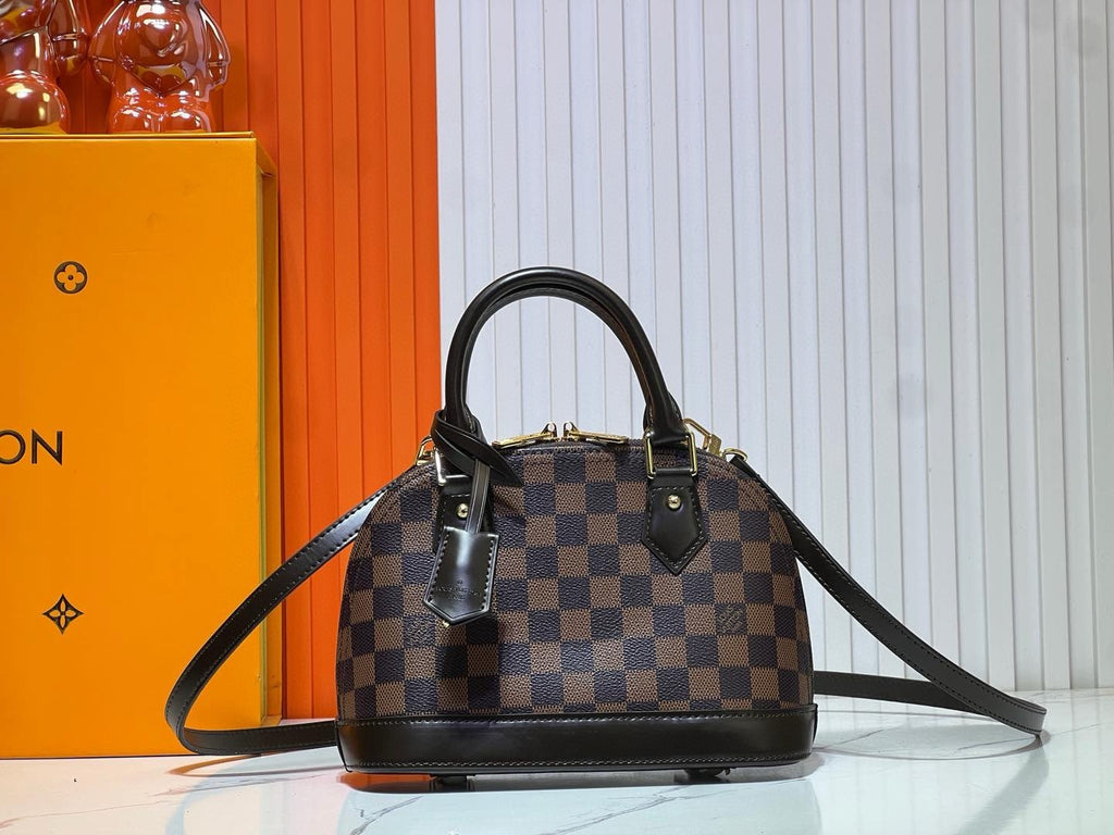 Louis Vuitton Alma BB Monogram Canvas Handbag – Luxury Crossbody Bag
