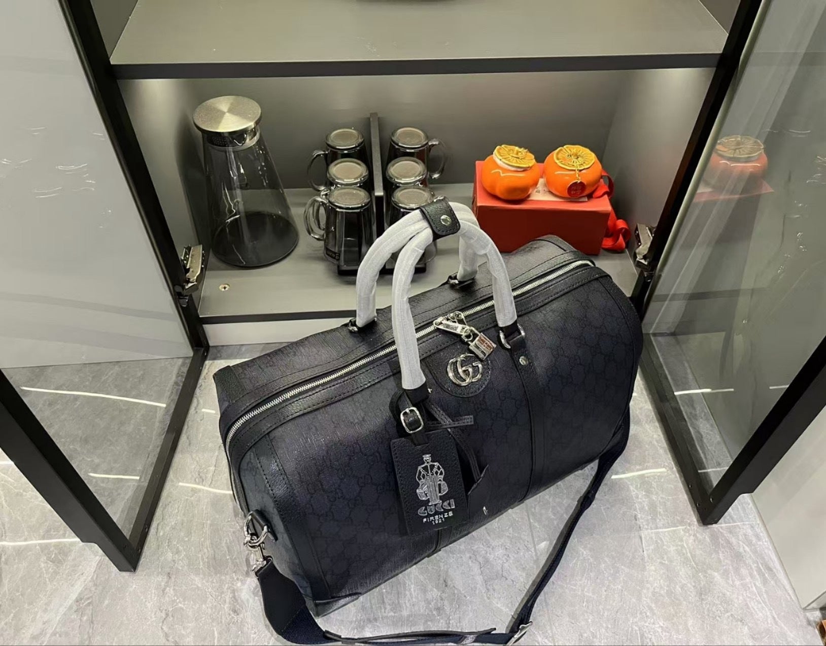 Gucci GG Supreme Travel Duffel Bag – Premium Quality Luxury Inspired Weekender Bag
