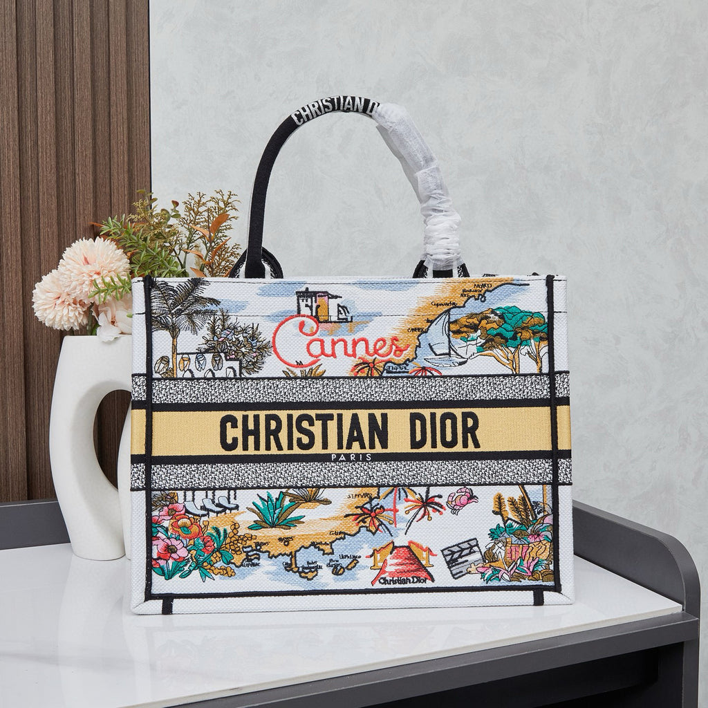 Dior Book Tote – Embroidered Luxury Tote Bag
