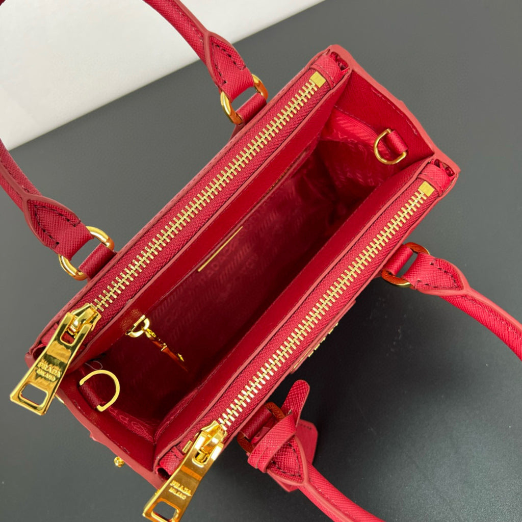 Prada Galleria Saffiano Leather Bag - Luxury Top Handle Handbag