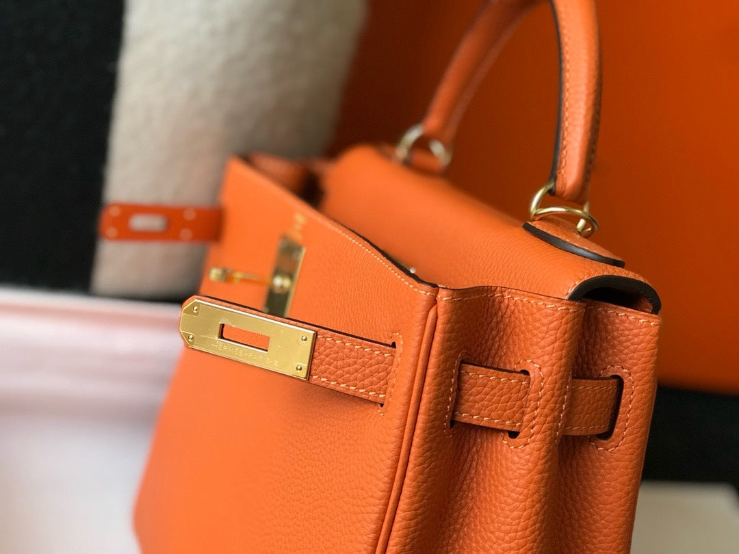 Hermès Kelly Bag – Authentic Luxury Leather Top Handle Handbag