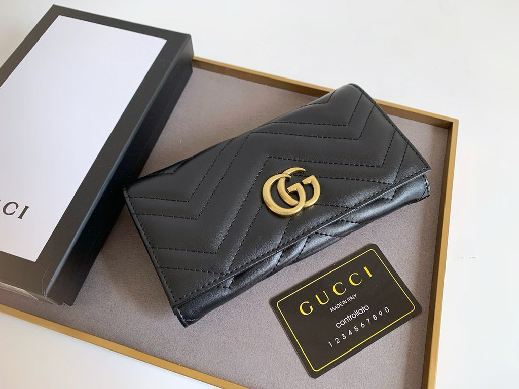 Gucci Women’s Continental Wallet – Premium Quality Luxury Inspired Long Leather Wallet