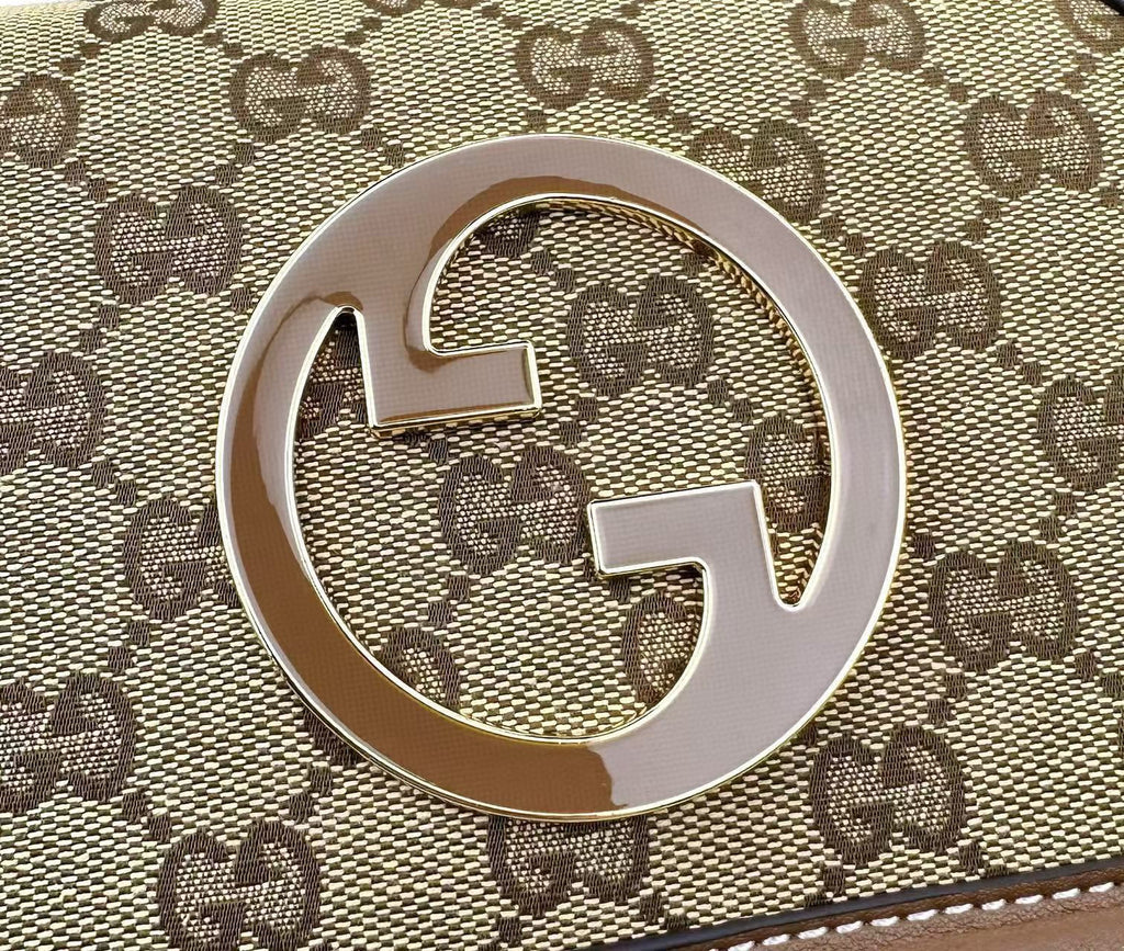 Gucci Blondie Shoulder Bag – Luxury Inspired Round GG Logo Handbag for Women