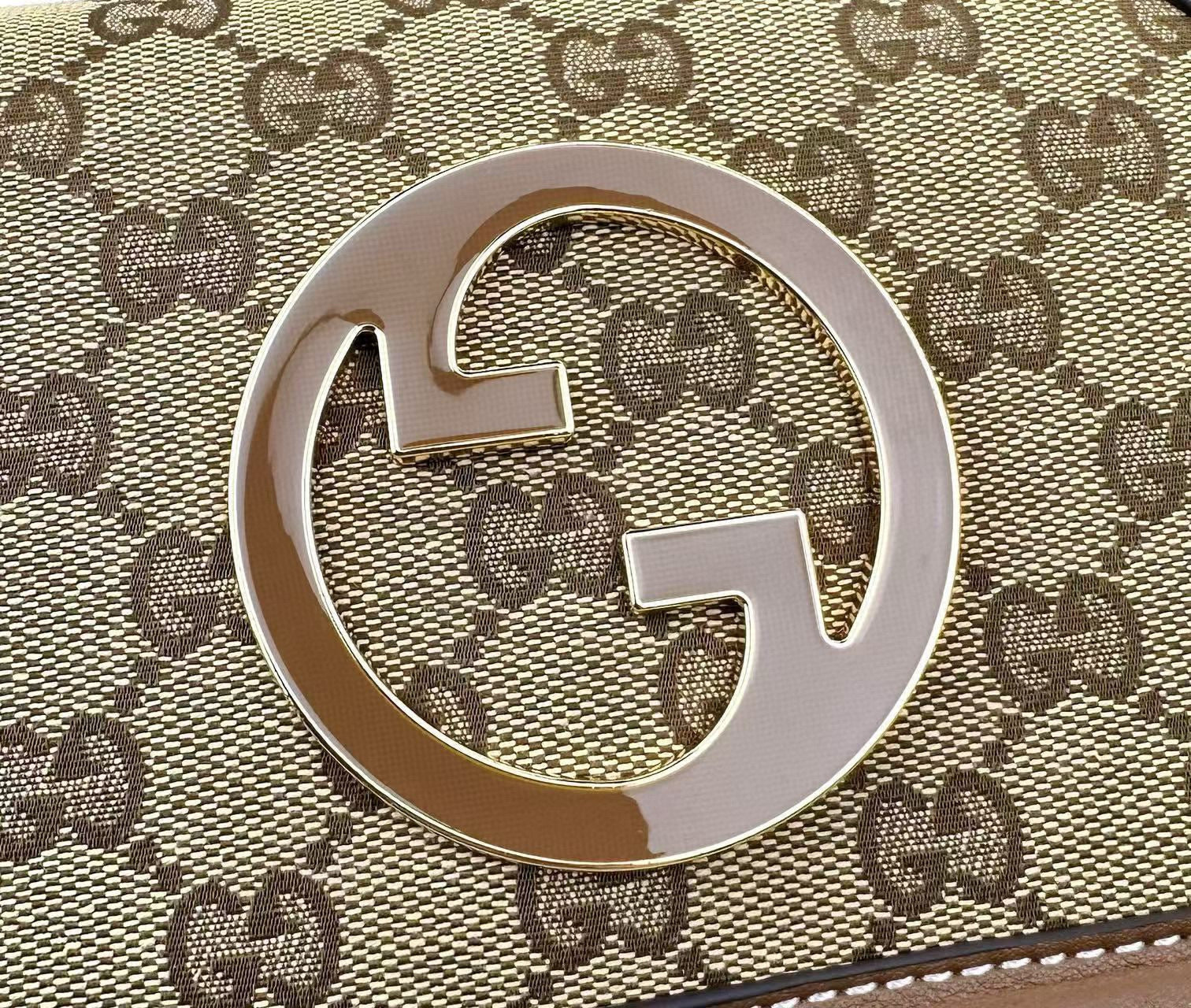 Gucci Blondie Shoulder Bag – Luxury Inspired Round GG Logo Handbag for Women