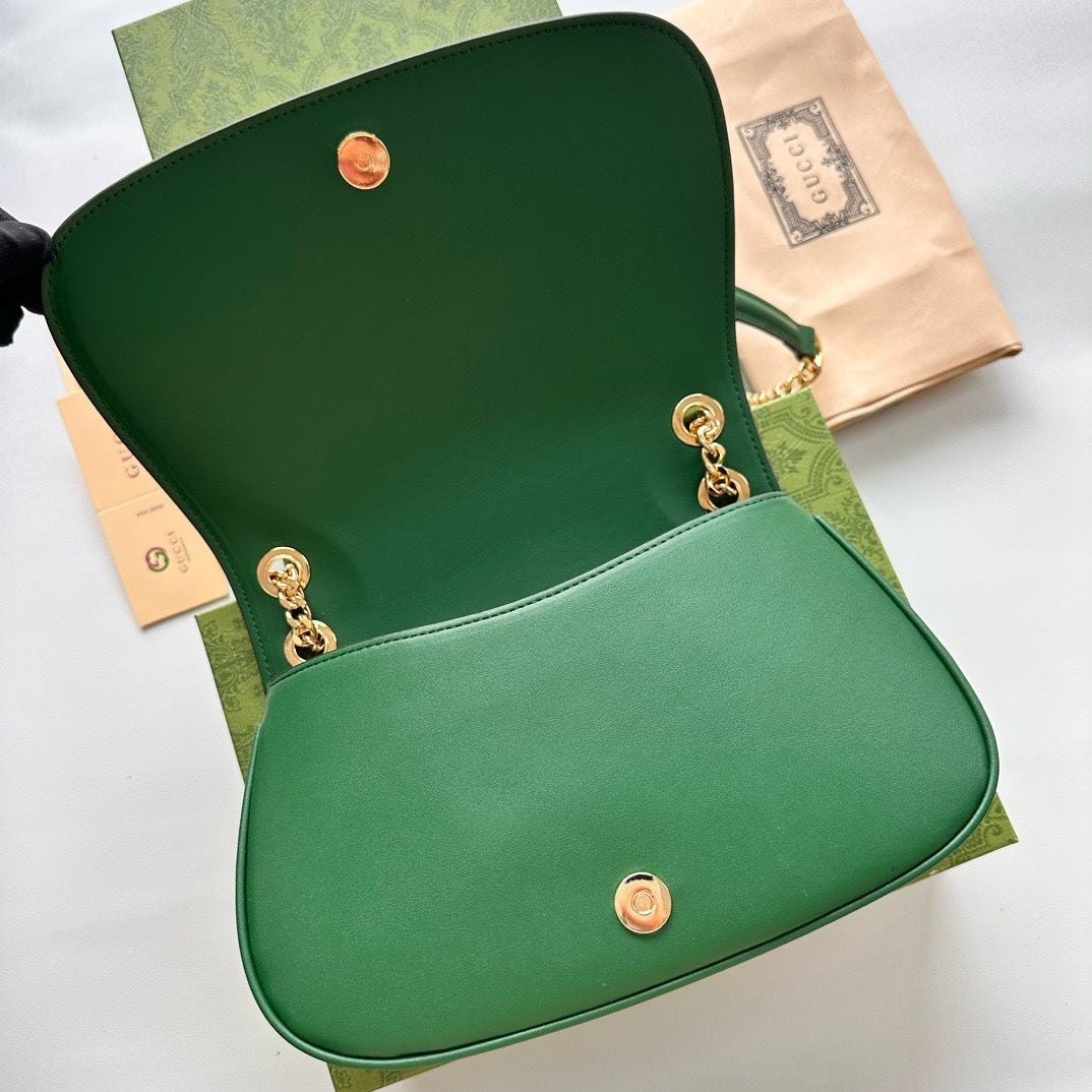Gucci Blondie Shoulder Bag – Luxury Inspired Round GG Logo Handbag for Women