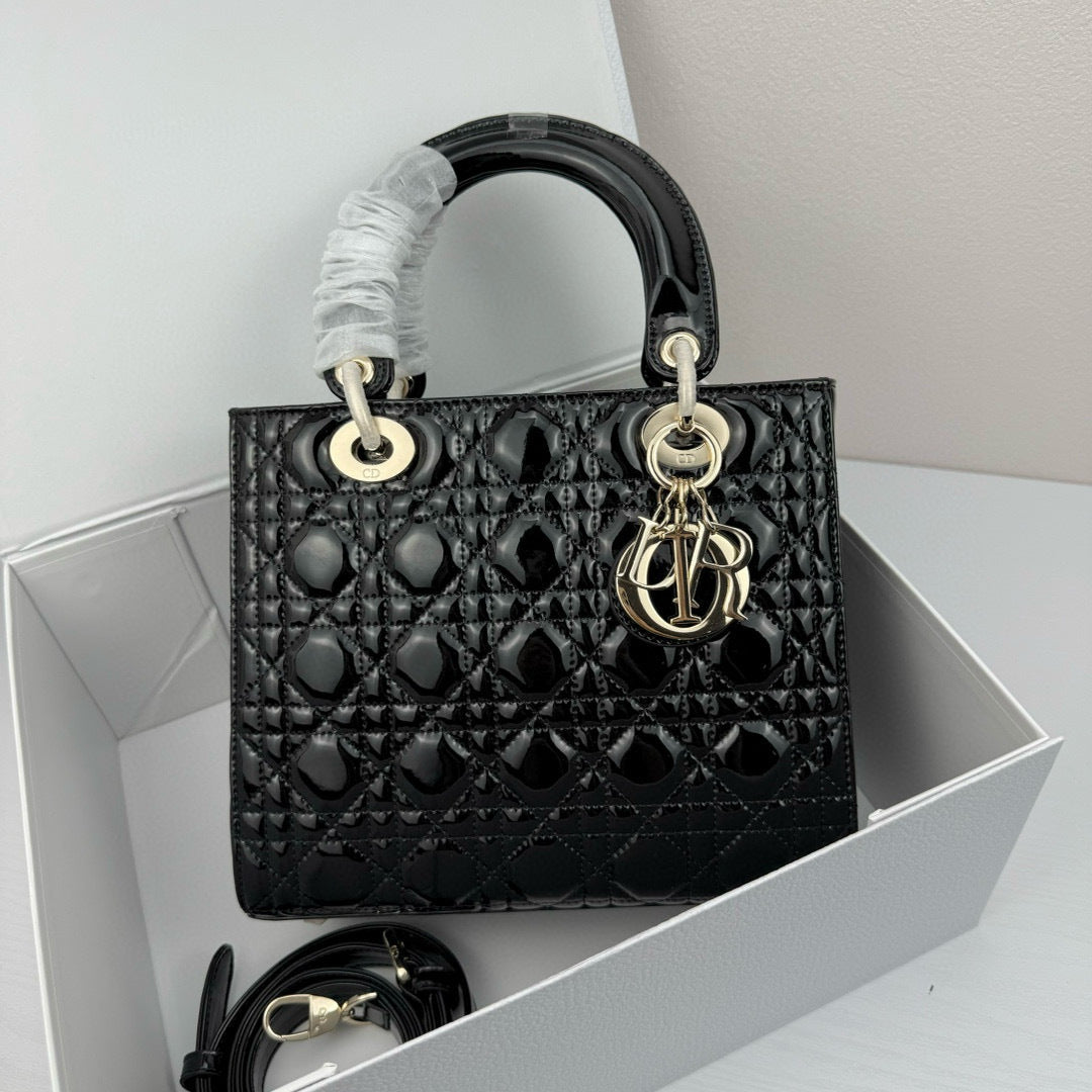 Dior Lady Dior Bag – Cannage Quilted Leather Luxury Handbag