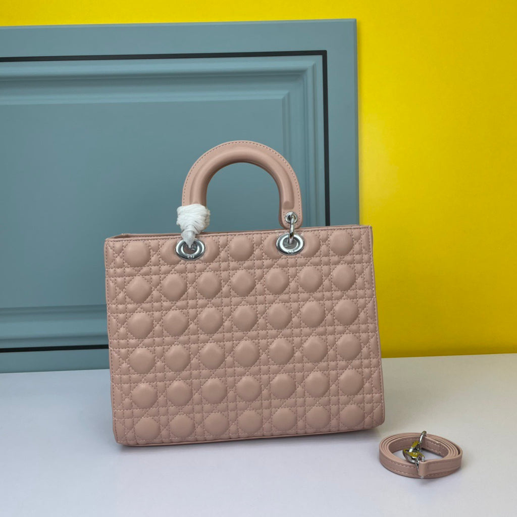 Dior Lady Dior Bag – Cannage Quilted Leather Luxury Handbag