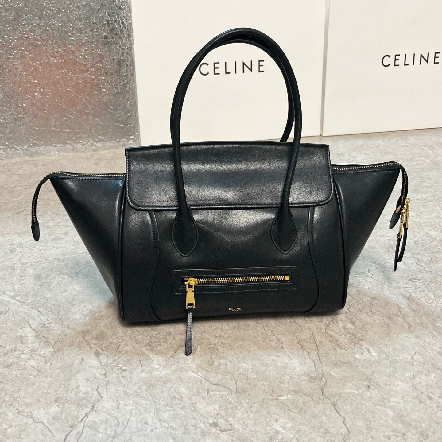 Celine Luggage Tote – Luxury Leather Designer Handbag