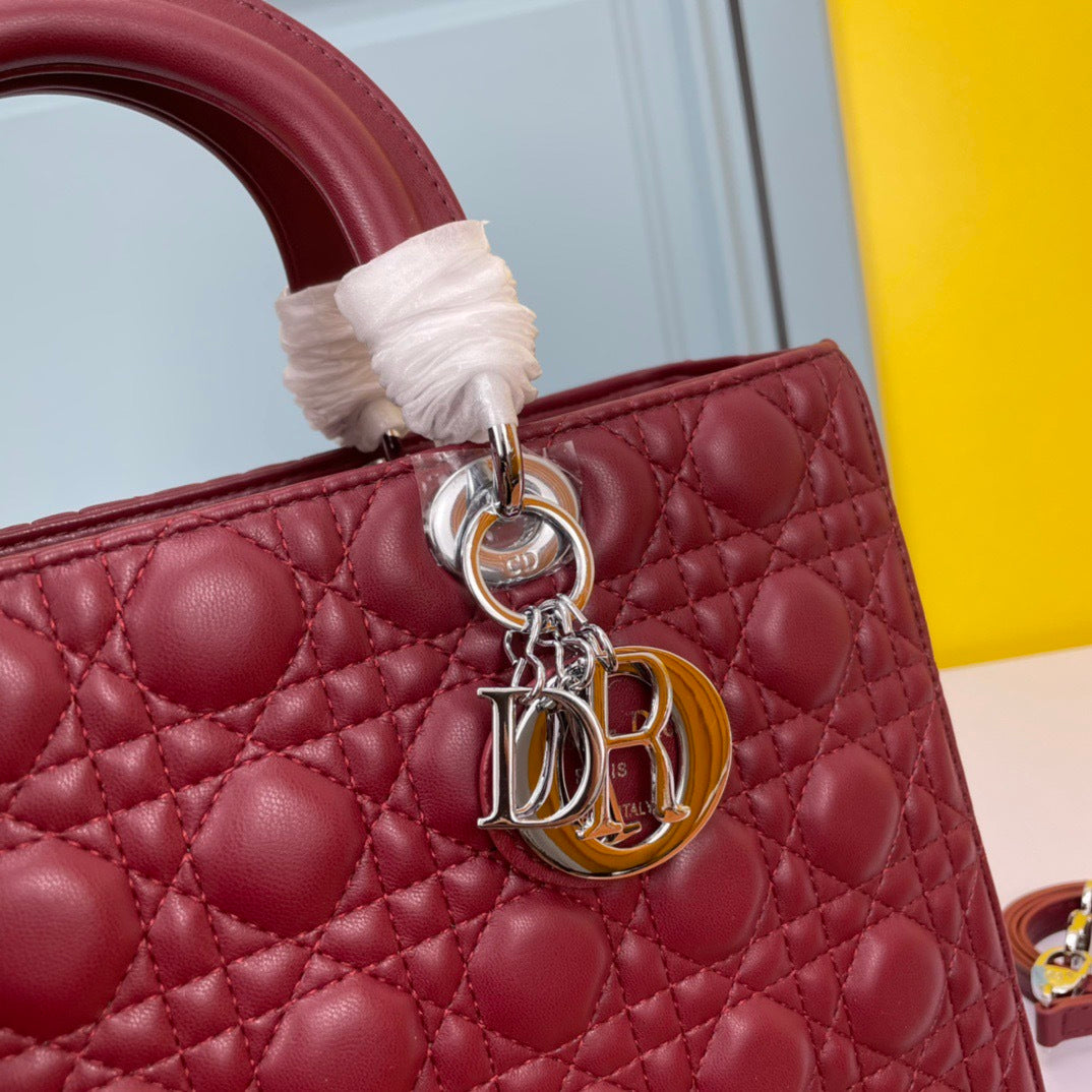 Dior Lady Dior Bag – Cannage Quilted Leather Luxury Handbag