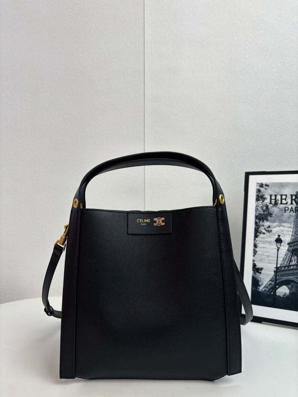 Celine 16 Bag – Luxury Leather Top Handle Handbag