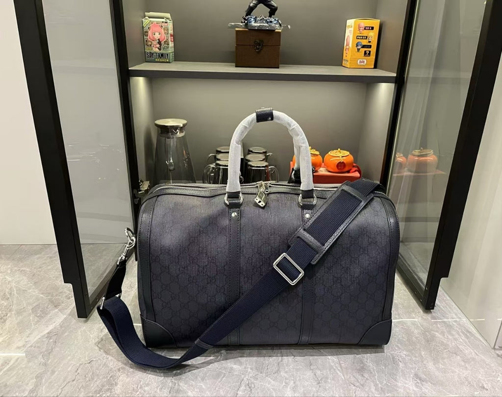 Gucci GG Supreme Travel Duffel Bag – Premium Quality Luxury Inspired Weekender Bag