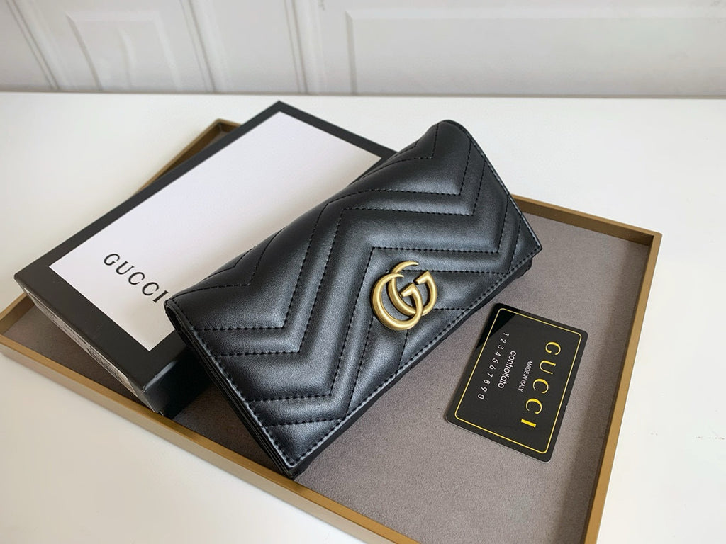 Gucci Women’s Continental Wallet – Premium Quality Luxury Inspired Long Leather Wallet