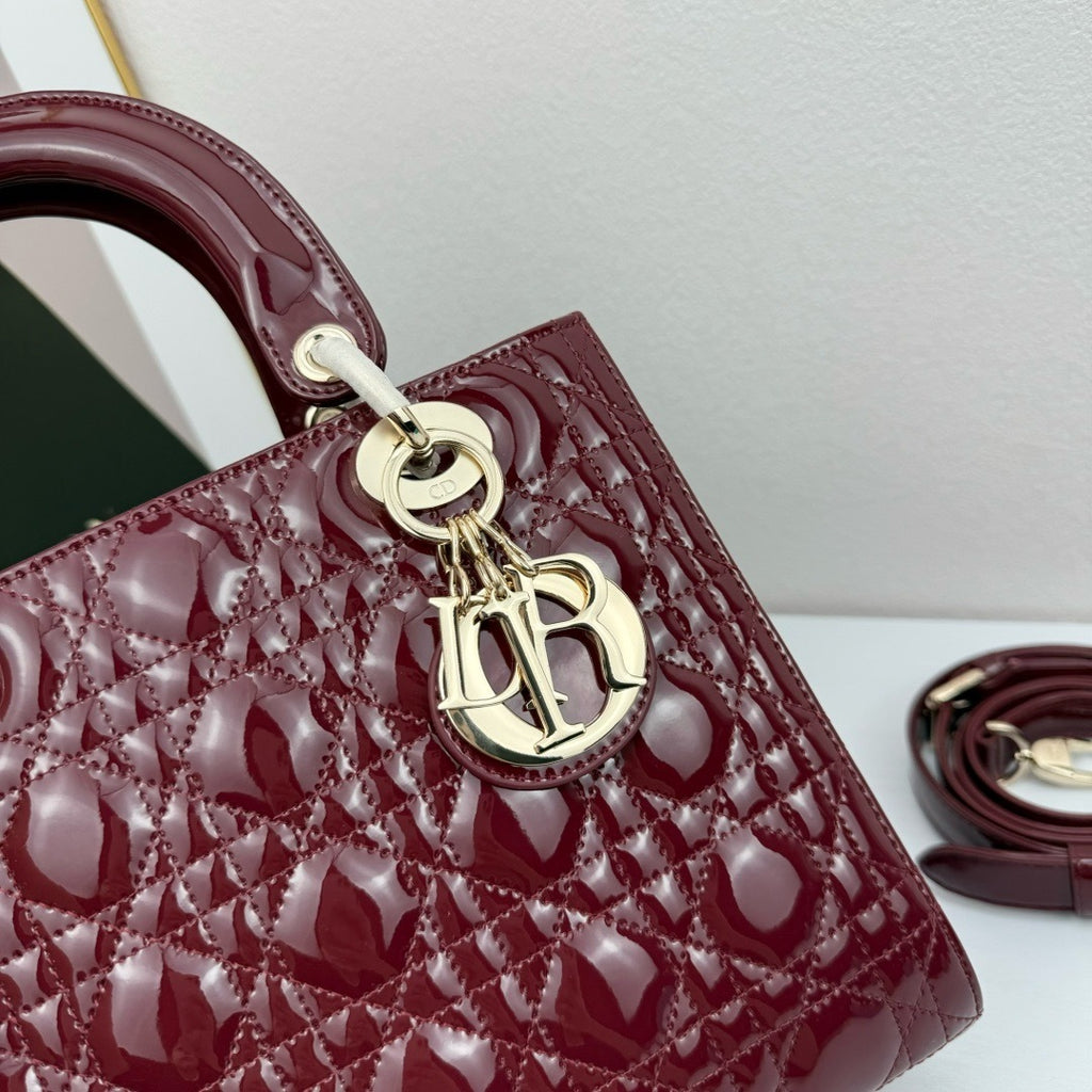 Dior Lady Dior Bag – Cannage Quilted Leather Luxury Handbag