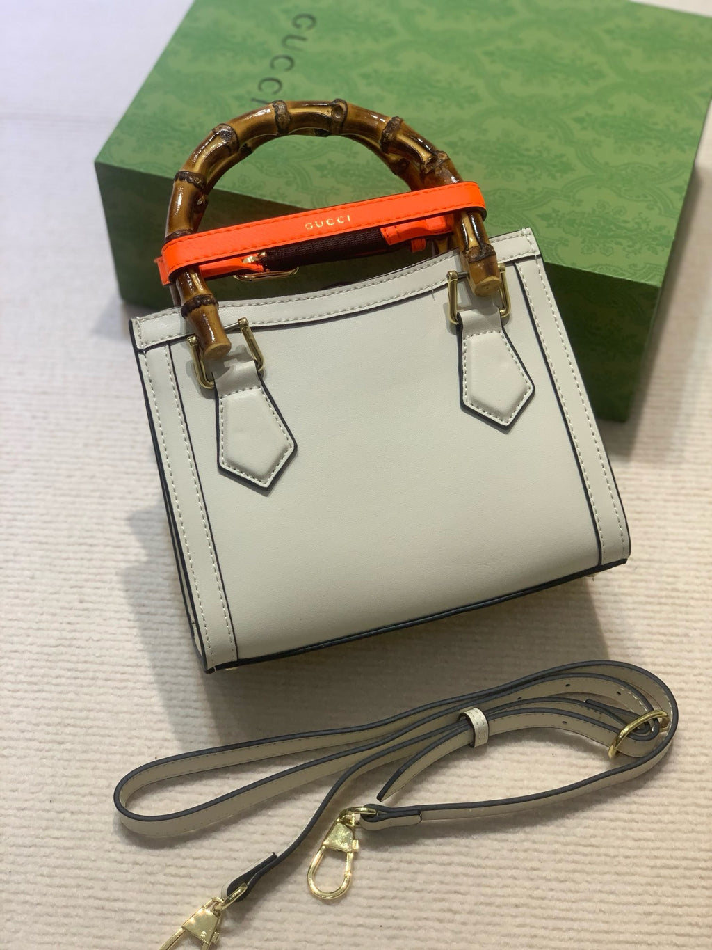 Gucci Diana Tote Bag – Luxury Inspired Bamboo Handle Handbag for Women
