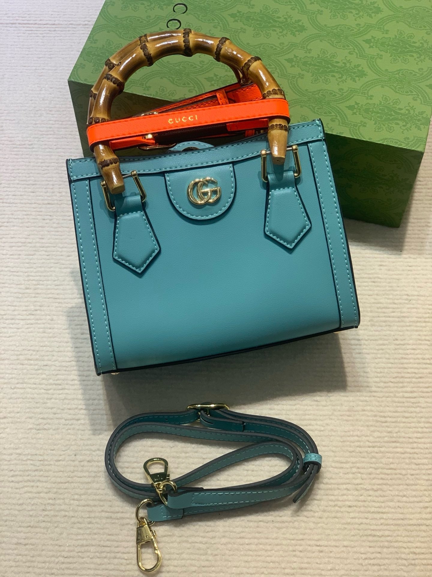 Gucci Diana Tote Bag – Luxury Inspired Bamboo Handle Handbag for Women