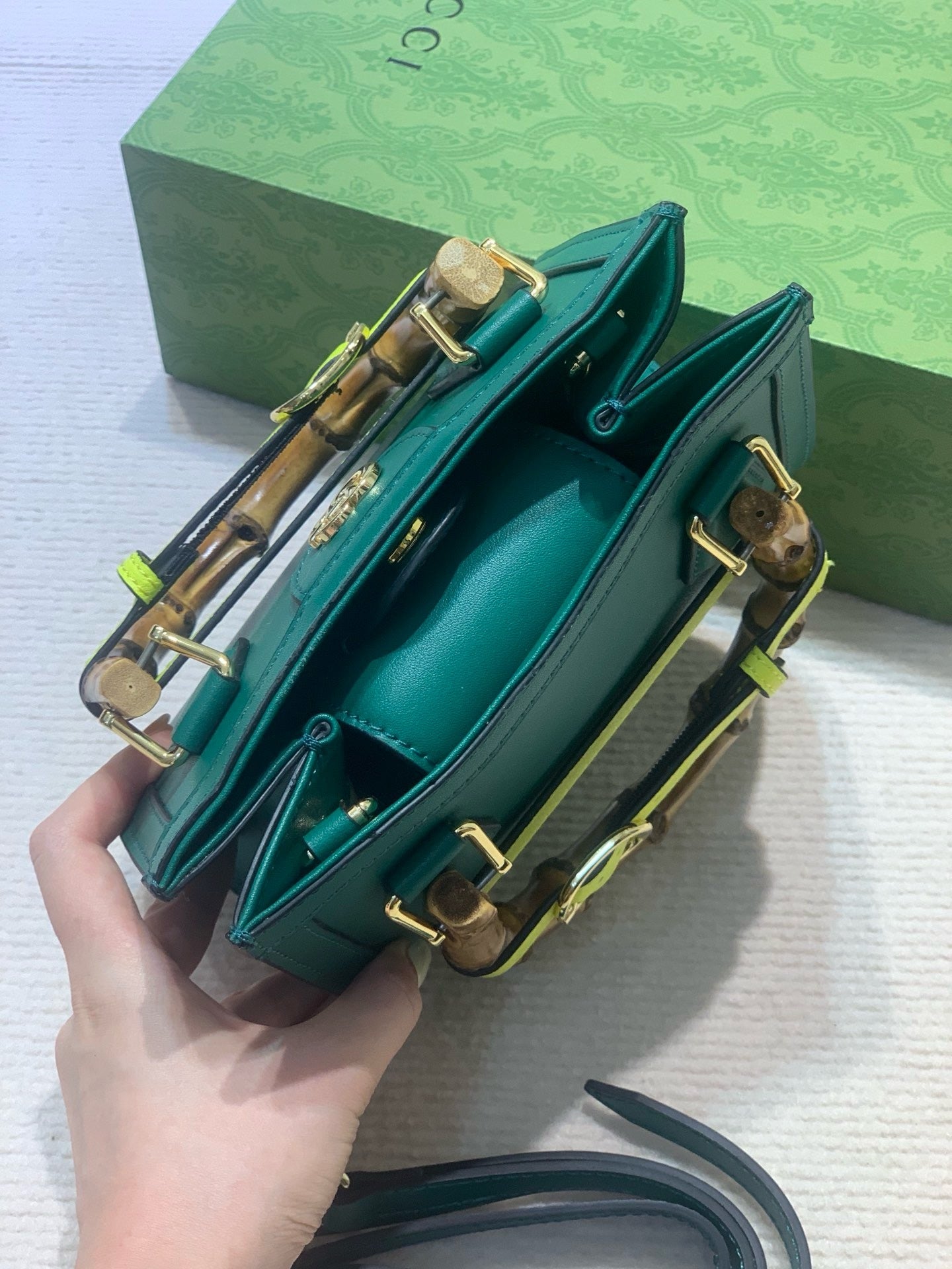 Gucci Diana Tote Bag – Luxury Inspired Bamboo Handle Handbag for Women