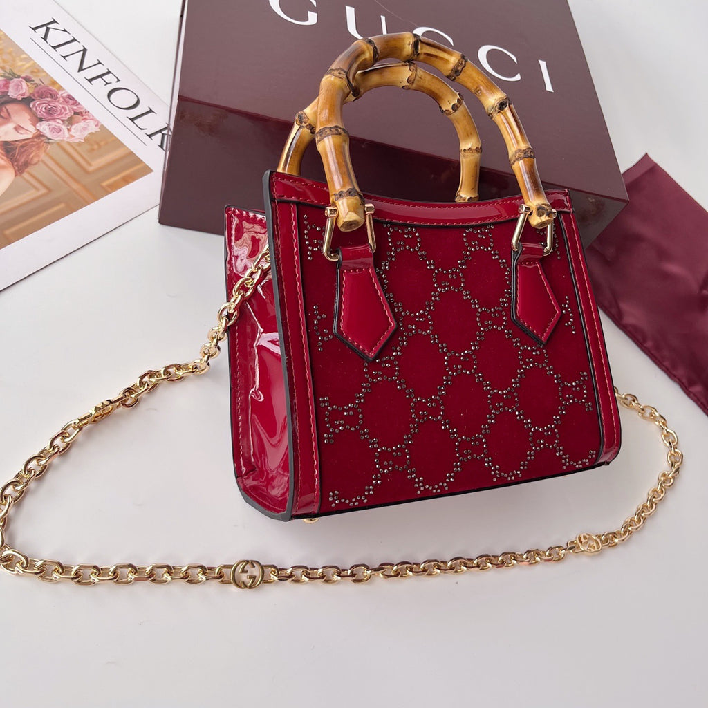 Gucci Diana Tote Bag – Luxury Inspired Bamboo Handle Handbag for Women