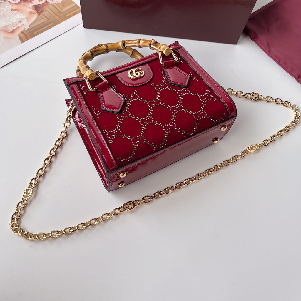 Gucci Diana Tote Bag – Luxury Inspired Bamboo Handle Handbag for Women