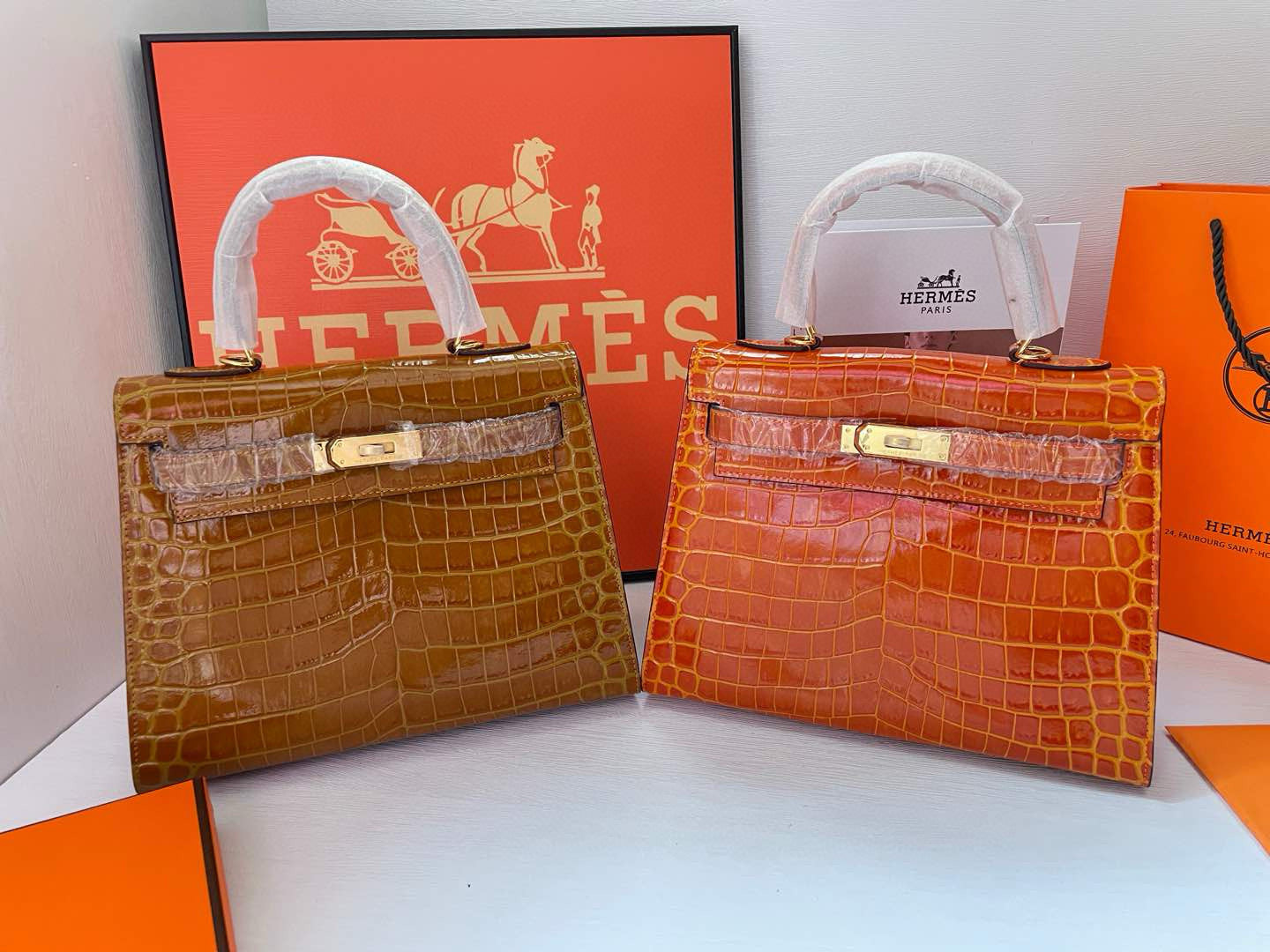 Hermès Kelly Bag – Authentic Luxury Leather Top Handle Handbag