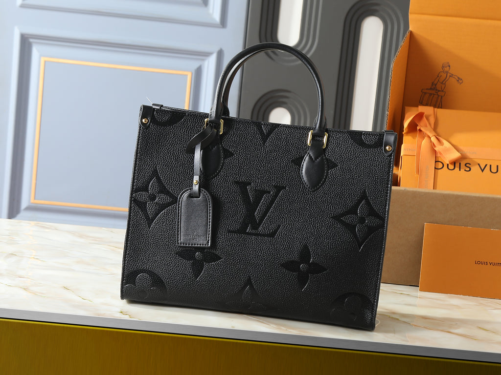 Louis Vuitton OnTheGo MM Monogram Canvas Tote Bag – Authentic Luxury Handbag