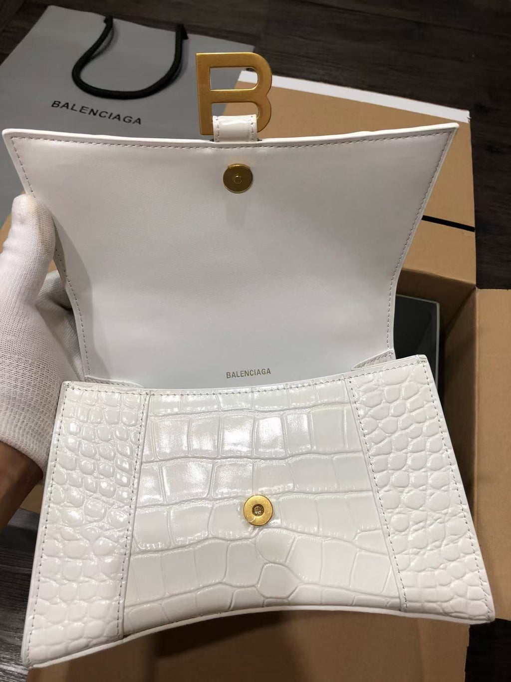 Balenciaga Hourglass Small Handbag