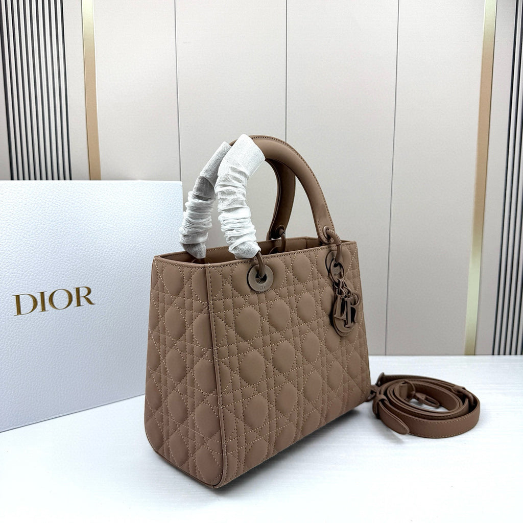 Dior Lady Dior Bag – Cannage Quilted Leather Luxury Handbag