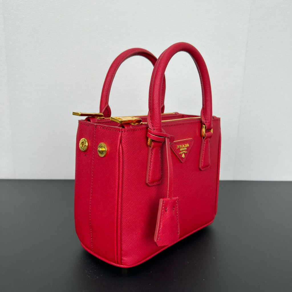 Prada Galleria Saffiano Leather Bag - Luxury Top Handle Handbag