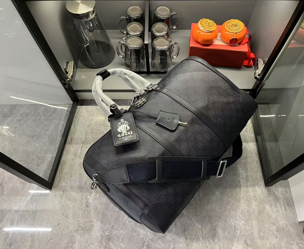 Gucci GG Supreme Travel Duffel Bag – Premium Quality Luxury Inspired Weekender Bag