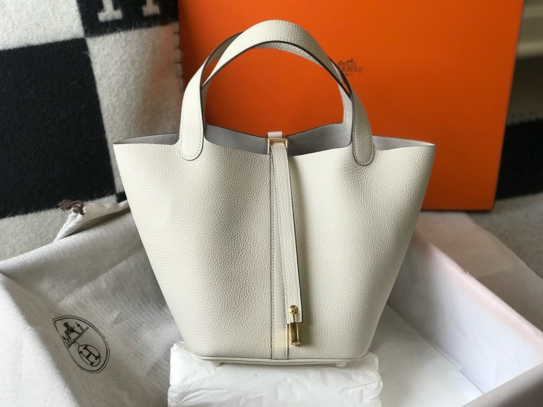 Hermès Picotin Lock Bag – Luxury Leather Bucket Bag