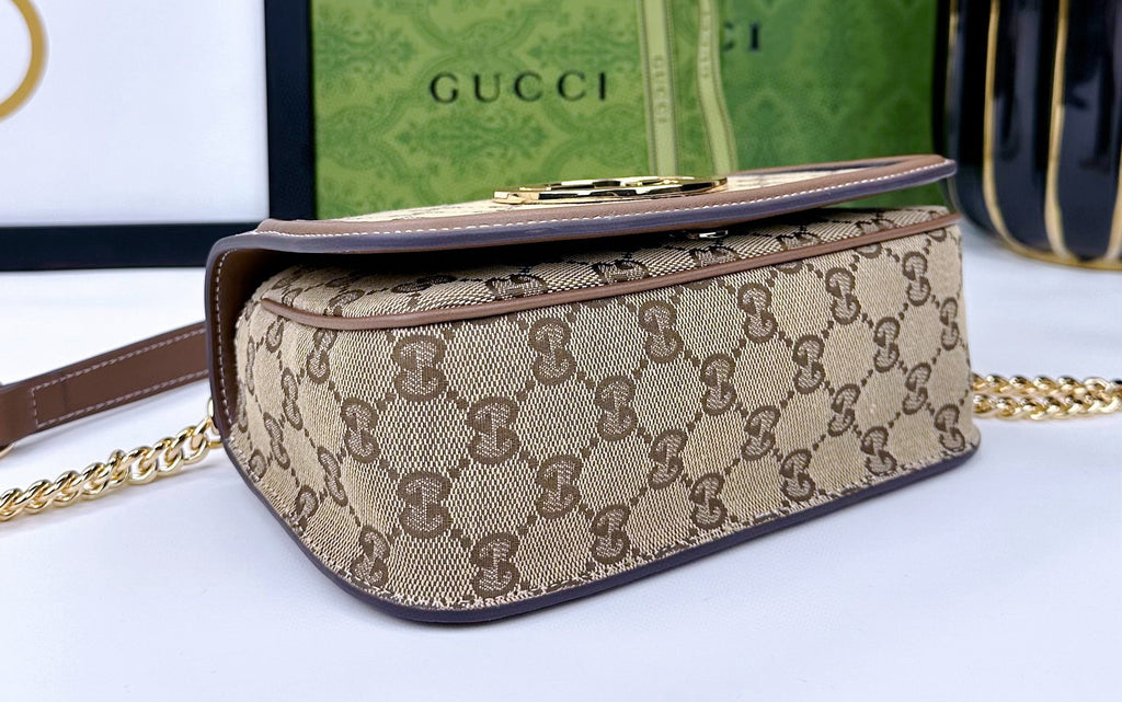 Gucci Blondie Shoulder Bag – Luxury Inspired Round GG Logo Handbag for Women