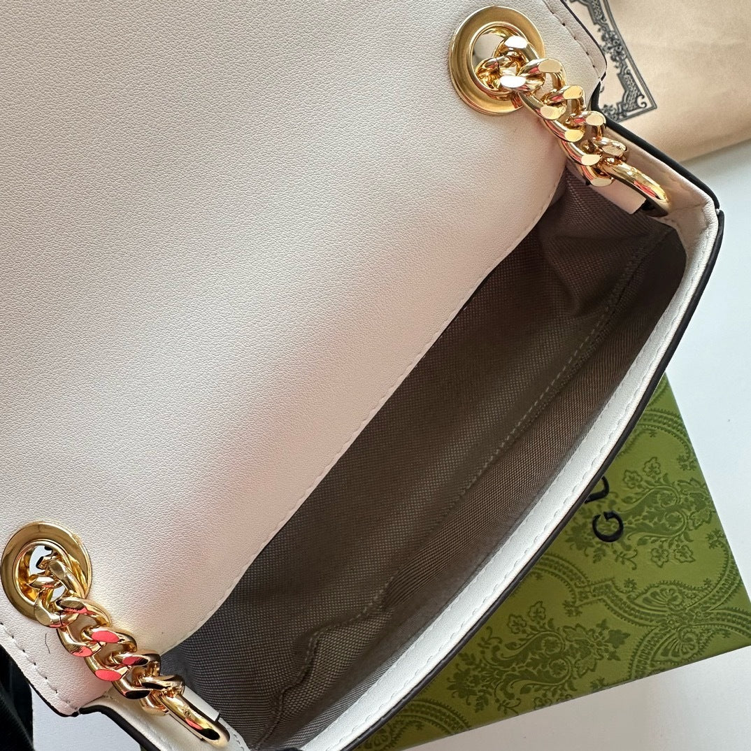 Gucci Blondie Shoulder Bag – Luxury Inspired Round GG Logo Handbag for Women
