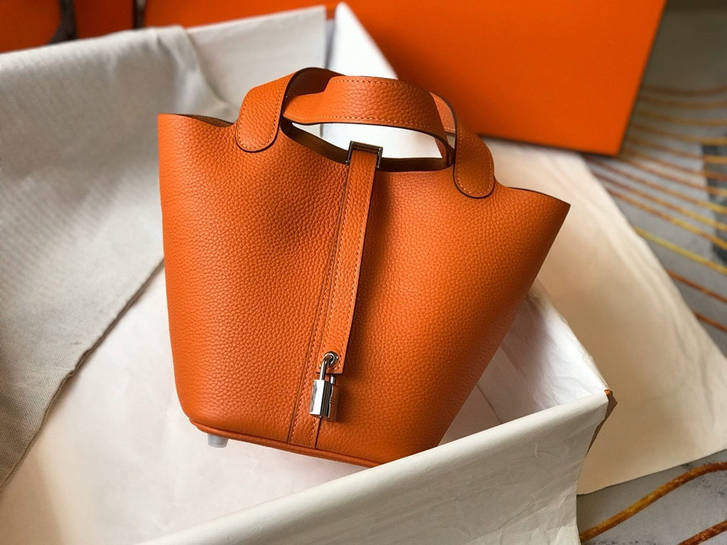 Hermès Picotin Lock Bag – Luxury Leather Bucket Bag