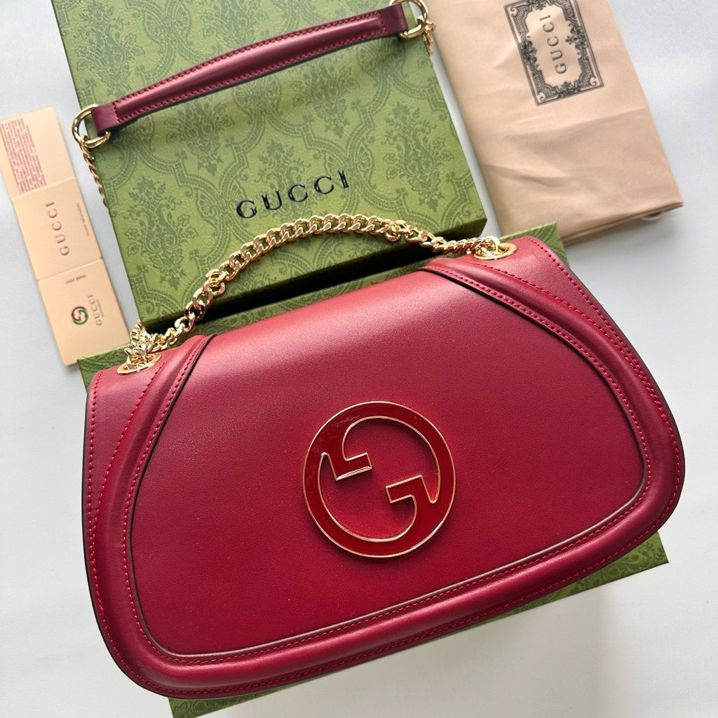 Gucci Blondie Shoulder Bag – Luxury Inspired Round GG Logo Handbag for Women