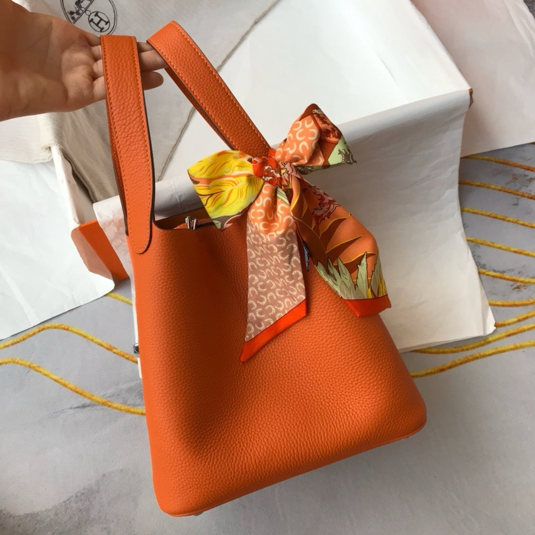 Hermès Picotin Lock Bag – Luxury Leather Bucket Bag